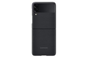 Capa de celular Samsung Galaxy Z Flip 3 Aramid preta