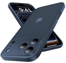 Capa de celular Shiiuou iPhone 17 Pro Max com nervuras à prova de quedas