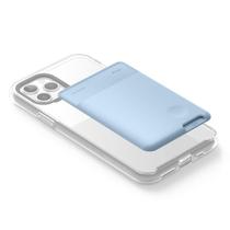 Capa de celular Slim Wallet elago Card Pocket iPhone Galaxy Blue