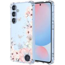 Capa de celular Smileray Clear à prova de choque para Samsung Galaxy A56
