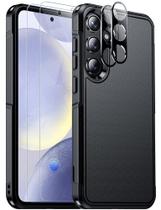 Capa de celular SPIDERCASE para Samsung Galaxy S24 Plus preta
