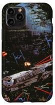 Capa de celular STAR WARS Return of the Jedi Death Star II Battle Black para iPhone 11 Pro