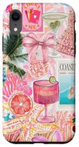 Capa de Celular Summer Coastal Coquette Cocktail para iPhone XR Capa de Celular Summer Coastal Coquette Cocktail para iPhone XR