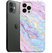 Capa de Celular Velvet Caviar para iPhone 12/12 Pro - Azul Holográfico