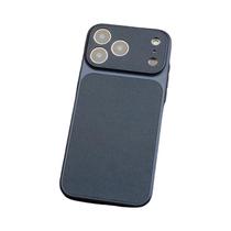 Capa De Celular Vintage Em Couro Texturizado Para iPhone 17 16 15 14 13 12 pro Max, Antichoque, Capa