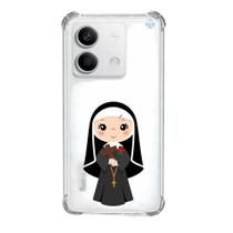 Capa de Celular Xiaomi Santa Rita de Cássia - Fé que Move Montanhas e Proteção Diária