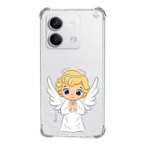 Capa de Celular Xiaomi Santo Anjo da Guarda Fé que Inspira Amor e Proteção