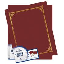 Capa de certificado/documento Geographics 45333 Burgundy (pacote com 6) Capa de certificado/documento Geographics 45333 Burgundy (pacote com 6)
