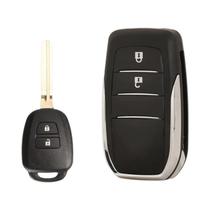 Capa De Chave Automotiva Toyota BT Modificada Com Controle Remoto Flip Para CAMRY Corolla YARIS Vios