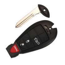 Capa De Chave Bilchave 3 Botões Para Jeep Chrysler Dodge - Controle Remoto Para Grand Cherokee, Town
