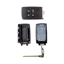 Capa De Chave De Carro De 5 Botões Para Range Rover Sport Freelander Discovery 4 Evoque Velar HU101 Capa De Chave De Carro De 5 Botões Para Range Rover Sport Freelander Discovery 4 Evoque Velar HU101