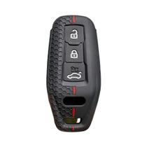 Capa De Chave De Carro De Silicone Para Audi A5 A6 Q5 Q6 A3, Acessórios De Decoração Para Controle