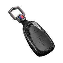 Capa De Chave De Carro Em Fibra De Carbono ABS Para Chevrolet Malibu Blazer Traverse Onix Equino