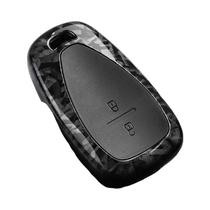 Capa De Chave De Carro Em Fibra De Carbono ABS Para Chevrolet Malibu Blazer Traverse Onix Equino