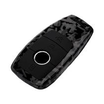 Capa De Chave De Carro Em Fibra De Carbono ABS Para Mercedes Benz Para Classe a C E S G GLC CLE CLA