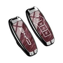 Capa De Chave De Carro Em Liga De Zinco Para BYD Atto Han EV Dolphin Tang DM QIN plus MAX Yuan