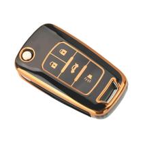 Capa De Chave De Carro Em TPU Macio Para Buick Opel Chevrolet Cruze Epica Lova Camaro Impala Aveo