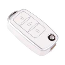 Capa De Chave De Carro Em TPU Para VW Volkswagen Amarok Polo Golf Jetta Alhambra Passat 4 5 6 MK4