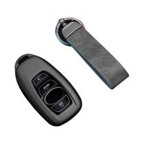 Capa De Chave De Carro Em TPU Preto Para Subaru Ascent Crosstrek XV BRZ Forester Impreza Legacy Capa De Chave De Carro Em TPU Preto Para Subaru Ascent Crosstrek XV BRZ Forester Impreza Legacy