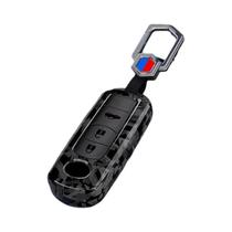 Capa De Chave De Carro Estilo Fibra De Carbono ABS Para Mazda 4 Botões Para 2 3 5 6 BL BM GJ Atenza - KOLEN