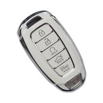 Capa De Chave De Carro Hyundai TPU Para Creta I20 I30 IX35 IX25 Elantra Grandeur Accent