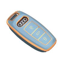 Capa De Chave De Carro TPU Para Audi A1 A3 A4 A5 A6 A7 A8 Q3 Q5 Q7 Q8 TT E-tron