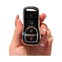 Capa De Chave De Carro TPU Para Nissan Infiniti, Shell Fob Para Tiida, Sentra, X-trail, Altima,