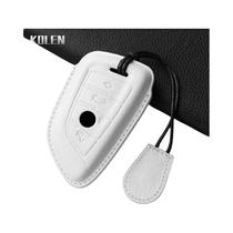 Capa De Chave De Couro Para BMW F20 G20 G30 X1 X3 X4 X5 X6 X7 Protetor De Chave Acessórios