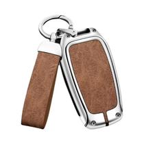 Capa De Chave De Couro Para Toyota Yaris Cross Hilux Innova Fortuner Camry Land Cruiser Prado Crown