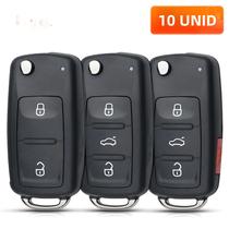 Capa De Chave Dobrável Para Carro VW Polo Passat B5 Tiguan Golf Seat Skoda KEYYOU 10 Peças 2 3 Capa De Chave Dobrável Para Carro VW Polo Passat B5 Tiguan Golf Seat Skoda KEYYOU 10 Peças 2 3