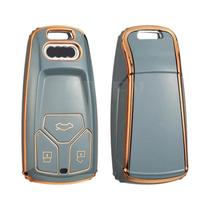 Capa De Chave Para Audi A4 A5 A6 Q5 Q7 S4 S5 S7 TT TTS TFSI RS Protetor De Chave Remota De Carro Em