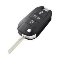 Capa De Chave Para Carros Citroen Peugeot KEYYOU, Carcaça Leve Para C-Elysee 208 301 308 508 2008