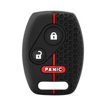 Capa De Chave Para Honda Civic, CR-V, Accord, Fit, Chaveiro De Silicone Com Proteção, Emblema E