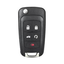 Capa De Chave Remota Chevrolet Lova Sail Aveo Cruze KEYYOU 10PCS Com 2/3/4/5 Botões Capa De Chave Remota Chevrolet Lova Sail Aveo Cruze KEYYOU 10PCS Com 2/3/4/5 Botões