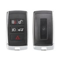 Capa De Chave Remota De 5 Botões Para Land Rover Jaguar Discovery Evoque XE XJ F-Pace Com Lâmina Capa De Chave Remota De 5 Botões Para Land Rover Jaguar Discovery Evoque XE XJ F-Pace Com Lâmina