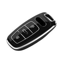 Capa De Chave Remota De Carro Em TPU Macio Para Audi A3 A4 A6 A7 A8 Q5 Q8, Bolsa De Proteção Para Capa De Chave Remota De Carro Em TPU Macio Para Audi A3 A4 A6 A7 A8 Q5 Q8, Bolsa De Proteção Para