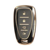 Capa De Chave Remota De Carro TPU Para Chevrolet Chevy Camaro Cruze Malibu Equinox Onix Spark Sonic