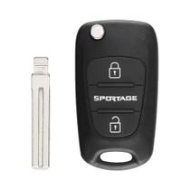 Capa De Chave Remota De Substituição Para Kia K2 K5 Rio 3 Picanto Ceed Cerato Sportage Hyundai