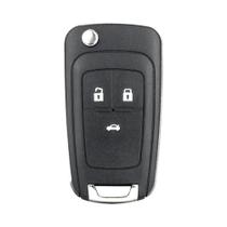 Capa De Chave Remota Dobrável (Flip) Para Chevrolet Lova, Sail, Aveo, Cruze - KEYYOU 10 Peças Com Capa De Chave Remota Dobrável (Flip) Para Chevrolet Lova, Sail, Aveo, Cruze - KEYYOU 10 Peças Com