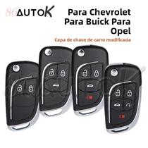 Capa De Chave Remota Dobrável Para Buick Chevrolet Camaro Cruze Epica Lova Opel Vauxhall Astra Mokka Capa De Chave Remota Dobrável Para Buick Chevrolet Camaro Cruze Epica Lova Opel Vauxhall Astra Mokka