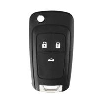 Capa De Chave Remota Flip KEYYOU Para Chevrolet Cruze, Camaro, Impala, Trax, Orlando - 2/3/4/5 Capa De Chave Remota Flip KEYYOU Para Chevrolet Cruze, Camaro, Impala, Trax, Orlando - 2/3/4/5