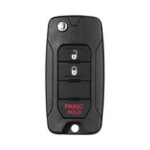 Capa De Chave Remota Flip Para Jeep Wrangler Renegade 2015-2018 KEYYOU Com 2/3/4 Botões E Lâmina Capa De Chave Remota Flip Para Jeep Wrangler Renegade 2015-2018 KEYYOU Com 2/3/4 Botões E Lâmina