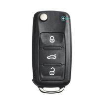 Capa De Chave Remota Flip Para VW Golf Tiguan Polo Passat B5 Jetta Skoda Seat KEYYOU 2/3BT