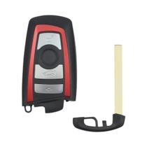 Capa De Chave Remota Inteligente BMW F CAS4 5 7 Series Com 3 4 Botões Jingyuqin