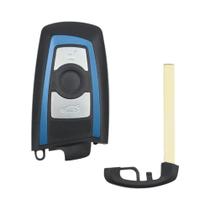 Capa De Chave Remota Inteligente BMW F CAS4 5 7 Series Com 3 Ou 4 Botões Jingyuqin