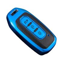 Capa De Chave Remota Inteligente De Couro Para Ford Territory EV Protetor De Chave Acessórios Bolsa