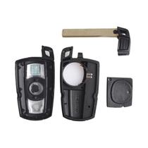 Capa De Chave Remota Para BMW E61 E90 E82 E70 E71 E87 E88 E89 X5 X6 Série 1 3 5 6 Com 3 Botões