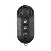 Capa De Chave Remota Para Carro Fiat 500 Panda Punto Bravo Ducato KEYYOU Com 3 Botões
