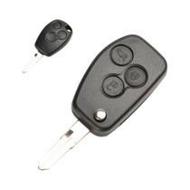 Capa De Chave Remota Para Carro Renault Megane Dacia 2 3 Botões Modificada Jingyuqin Substituição Da