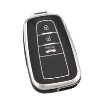 Capa De Chave Remota Para Carro Toyota CHR Camry Corolla RAV4 Highlander Prius Land Cruiser Prado